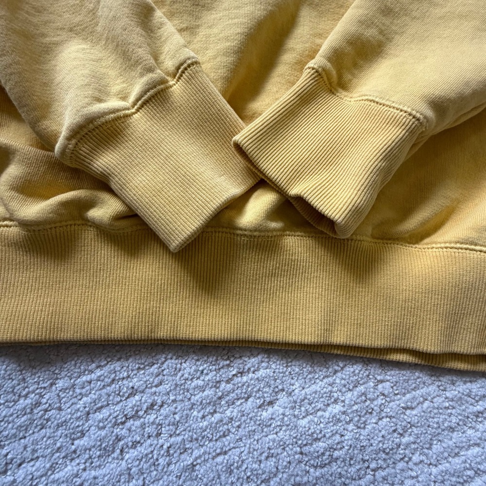 Spiritual Gangster Yellow LOVE Rainbow Heart Cotton Sweatshirt Med Casual Cozy - Picture 7 of 11